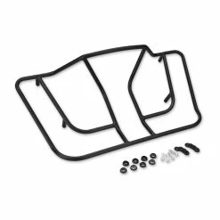 Show Chrome Accessories Satin Black Deluxe Trunk Luggage Rack